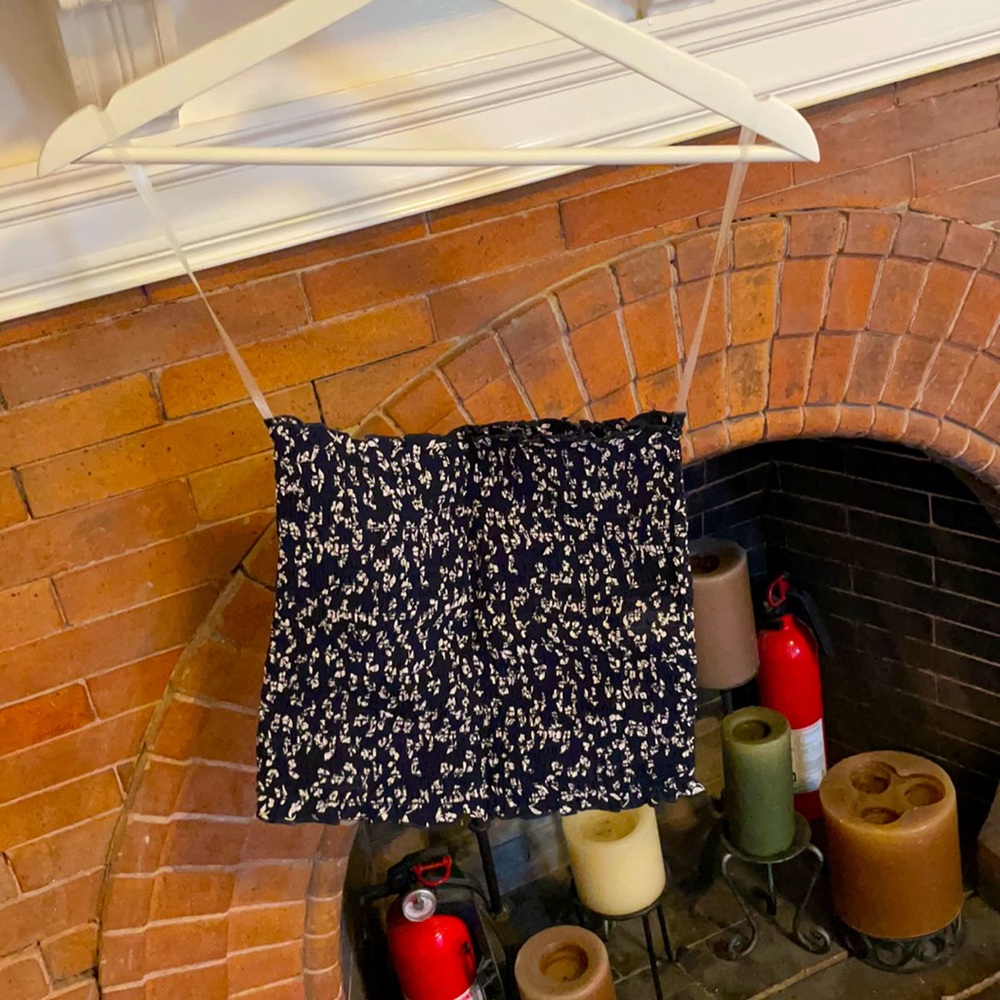 Brandy Melville floral tube top